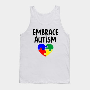 Autism Awareness - Embrace Autism Tank Top